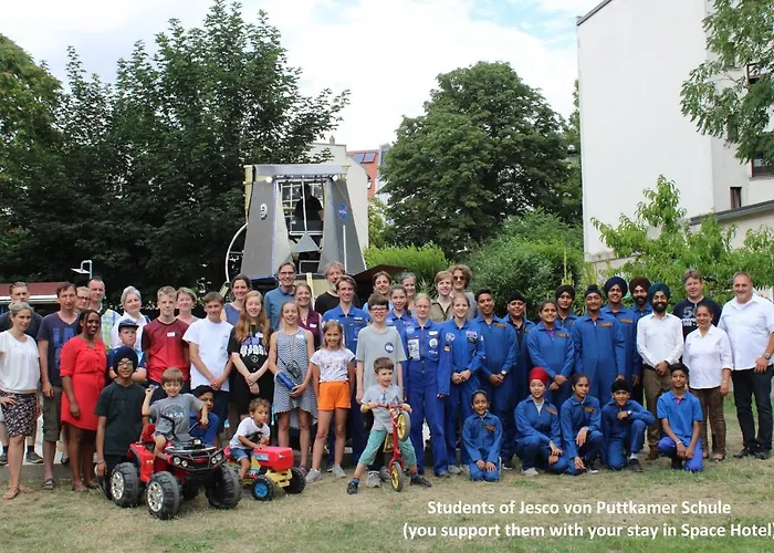 מלון דירות Space Im Campus Der Jvp Schule לייפציג