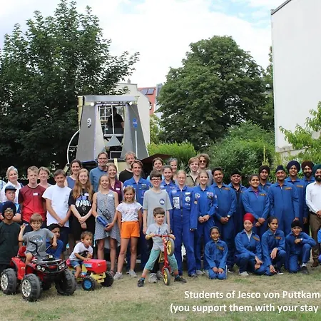 Lejlighedshotel Space Im Campus Der Jvp Schule Leipzig