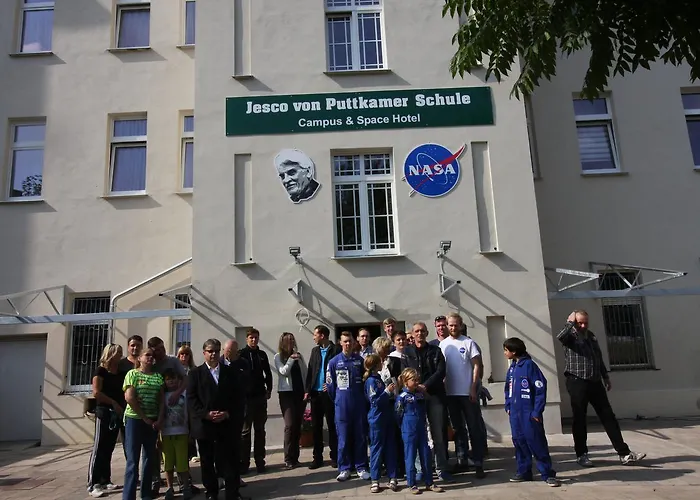 Space Im Campus Der Jvp Schule Hotel apartamentowy Lipsk